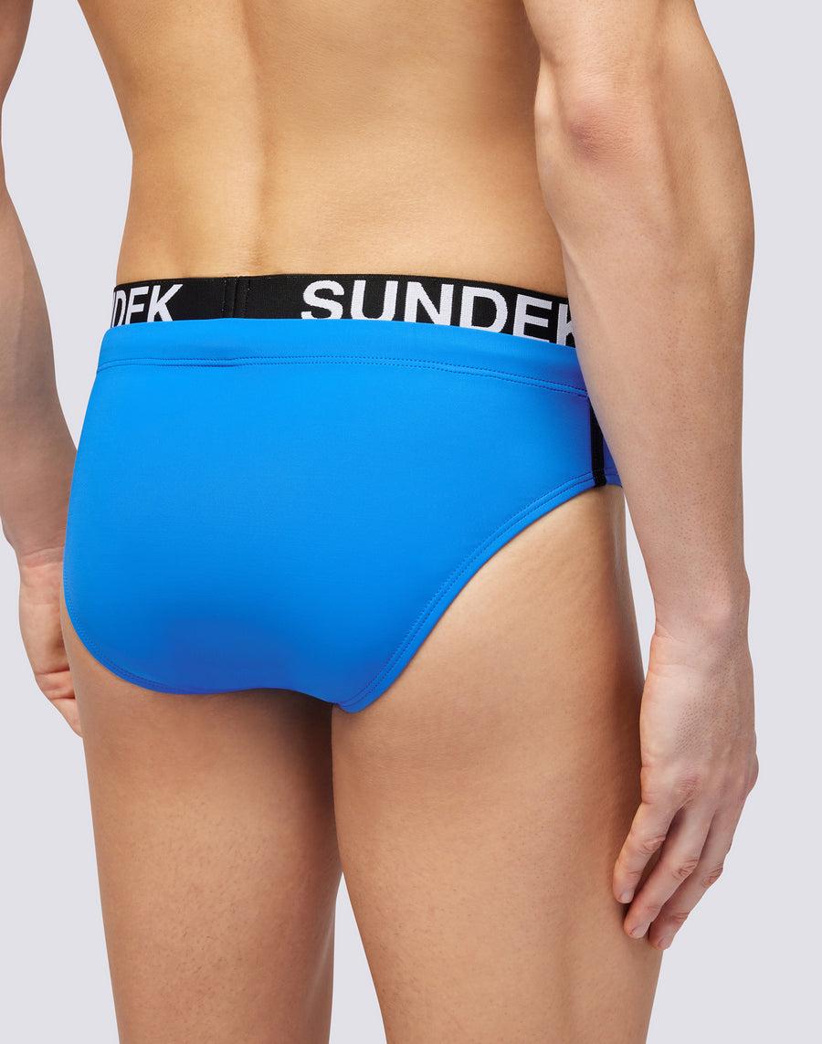 Sundek SLIP CON ELASTICO LOGO m309ssl3000-08901 Vendita