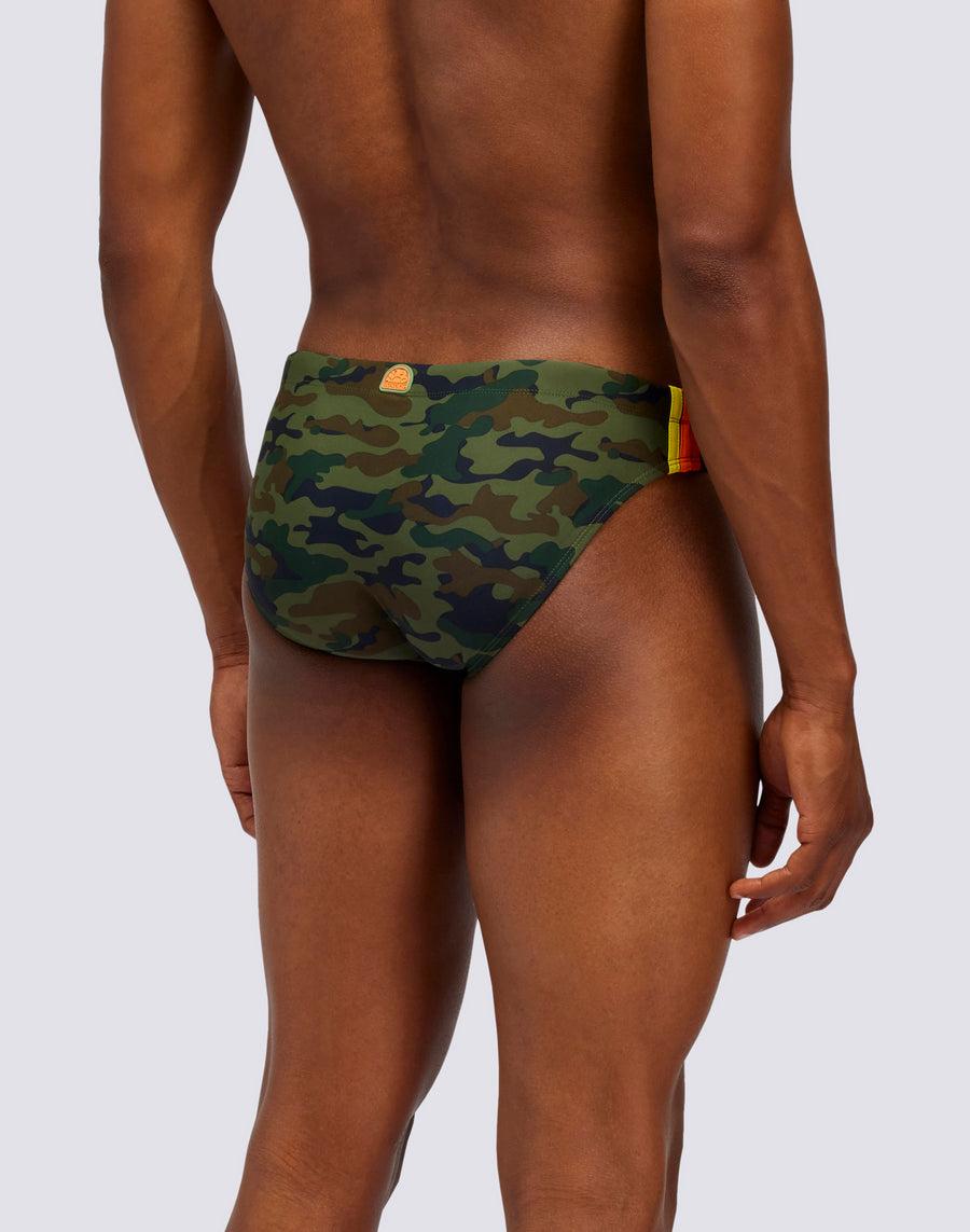 Sundek SLIP MARE CAMOU m284ssly753-63953 Negozi Online