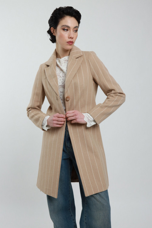 Susy Mix Cappotto Gessato Offerta