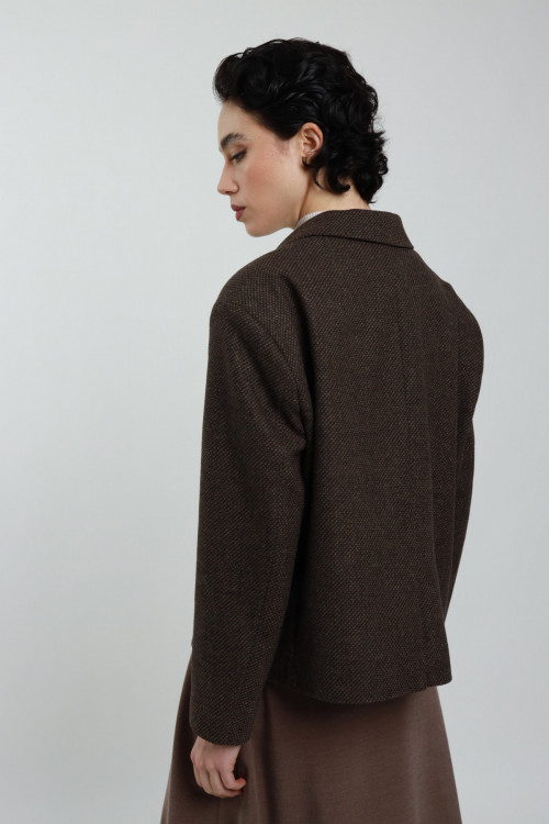 Susy Mix Blazer Over con Spilla Online