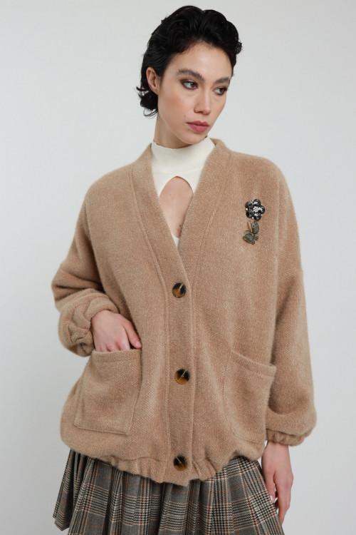 Susy Mix Cardigan Bomber Spille Outlet