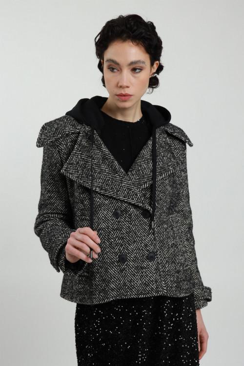 Susy Mix Giacca Spinata Doppiopetto Shopping Online