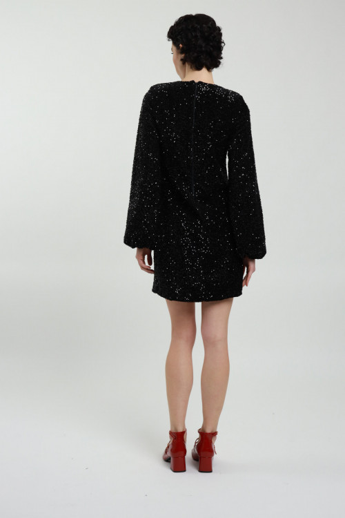 Susy Mix Mini Abito Paillettes Sottocosto