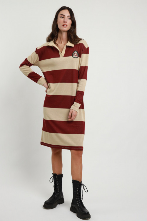 Susy Mix Abito Lungo Righe Saldi