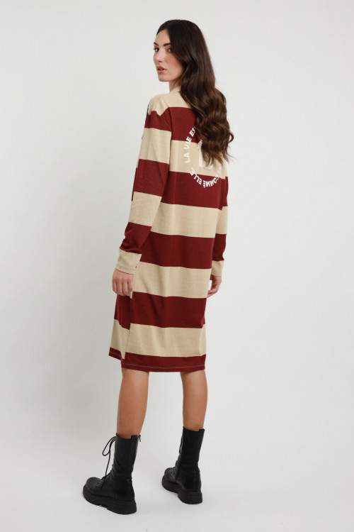 Susy Mix Abito Lungo Righe Saldi