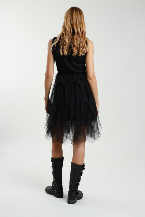Susy Mix Mini Abito Tulle In Saldo