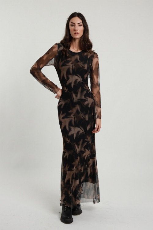 Susy Mix Abito Lungo Tulle Moda