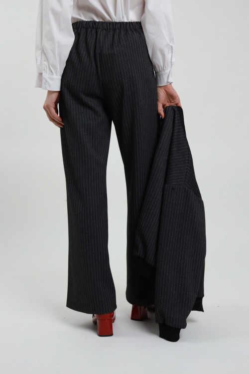 Susy Mix Pantalone Dritto Gessato Offerte stagionali