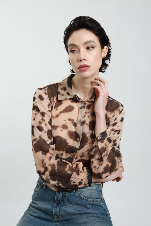 Susy Mix Camicia Fantasia Animalier Online