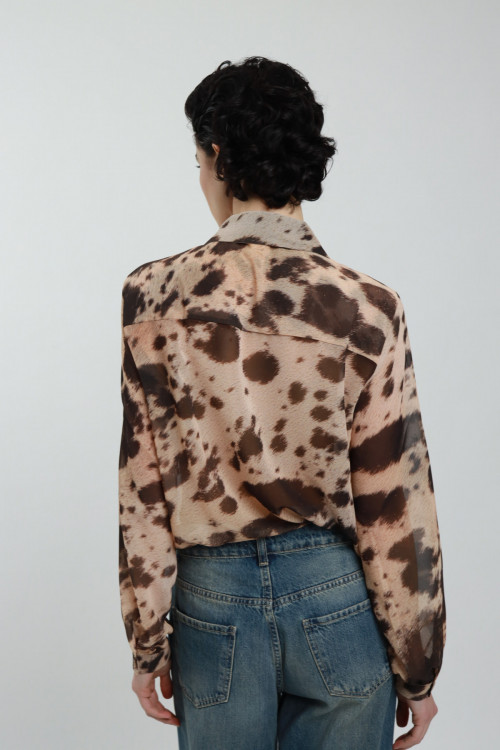 Susy Mix Camicia Fantasia Animalier Online