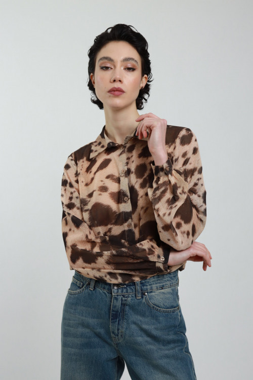 Susy Mix Camicia Fantasia Animalier Online