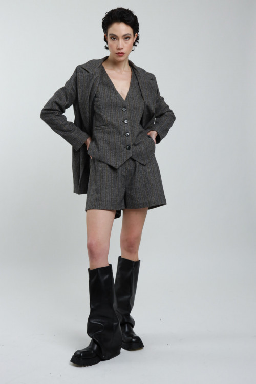 Susy Mix Shorts Spigato Saldi Di Fabbrica