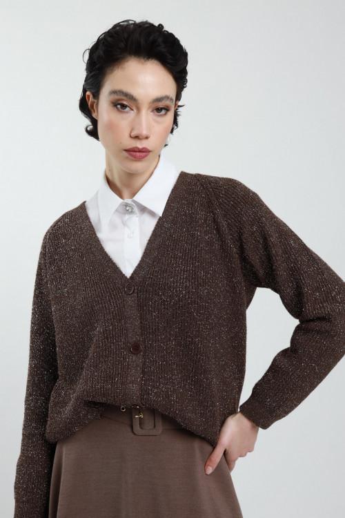 Susy Mix Cardigan Lurex 2025