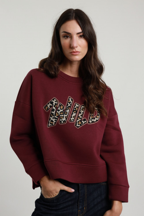 Susy Mix Felpa Girocollo "Wild" Online