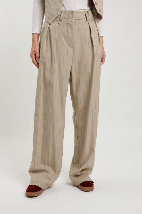 Susy Mix Pantalone Gessato Affare Del Giorno