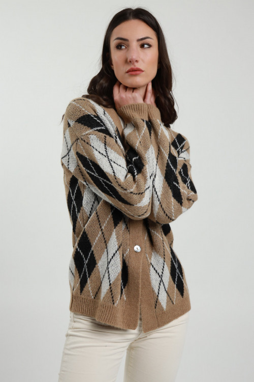 Susy Mix Cardigan a Rombi Vendita