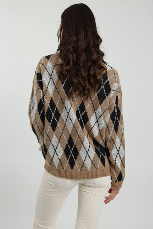 Susy Mix Cardigan a Rombi Vendita