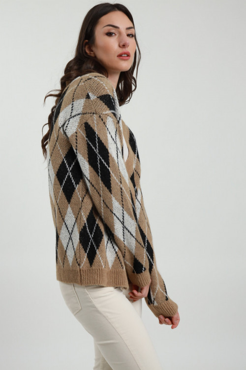 Susy Mix Cardigan a Rombi Vendita