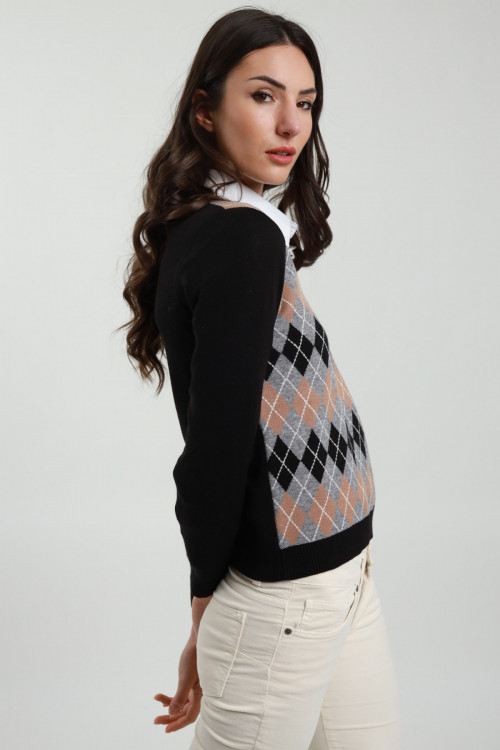 Susy Mix Maglia Rombi Promozione