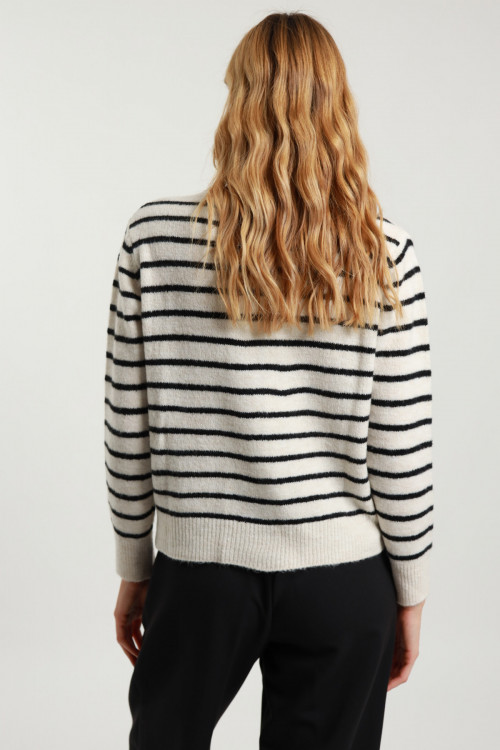 Susy Mix Cardigan Righe Affare Del Giorno
