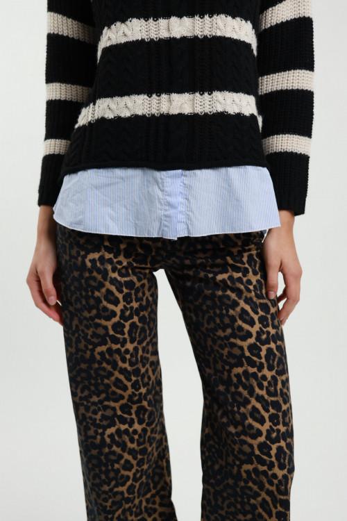 Susy Mix Pullover Righe Presa