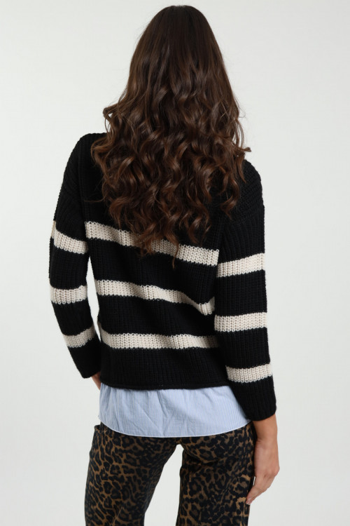 Susy Mix Pullover Righe Presa