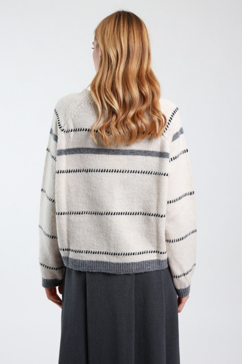 Susy Mix Maglione Righe Offerta