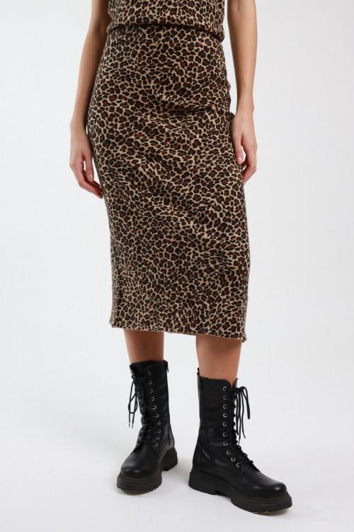 Susy Mix Longuette In Maglia Maculata Offerte