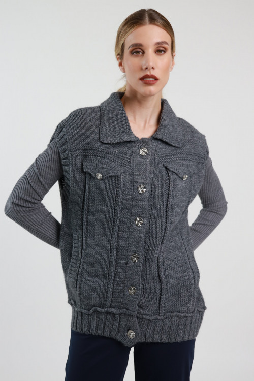 Susy Mix Gilet in Maglia 2025