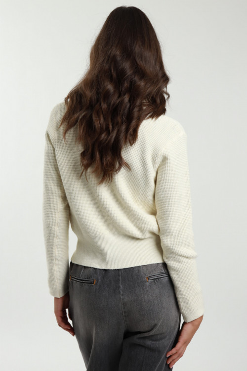 Susy Mix Cardigan Bottoni Gioiello Negozi Online