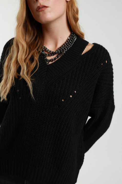 Susy Mix Maglia Cut Out Promozione Limitata