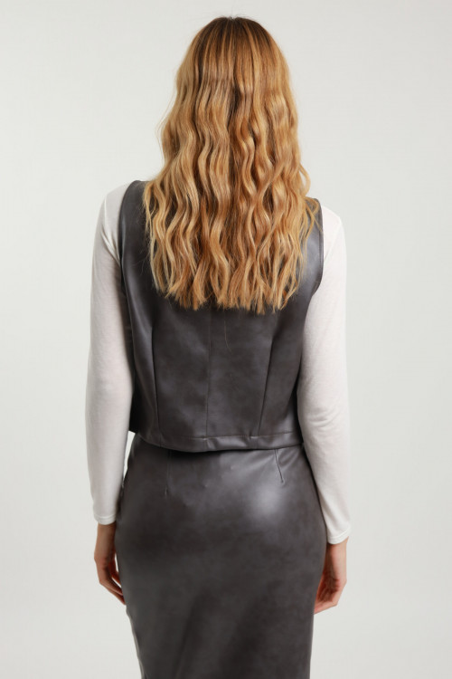 Susy Mix Gilet con Zip Italy