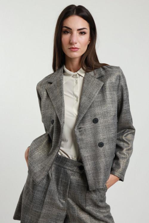 Susy Mix Blazer Doppiopetto Check 2025