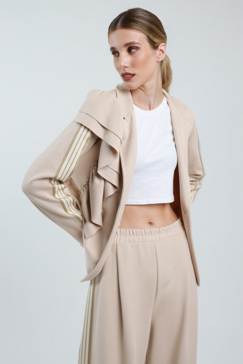 Susy Mix Blazer con Rouges e Banda Laterale Soddisfazione Garantita