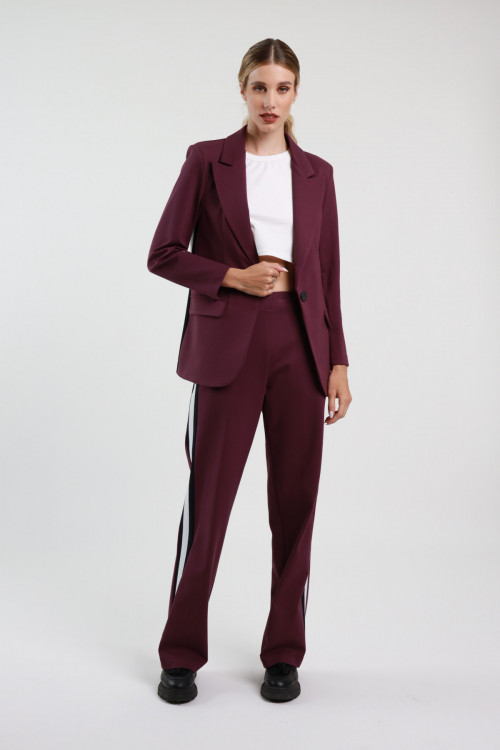 Susy Mix Pantalone Banda Laterale In Saldo