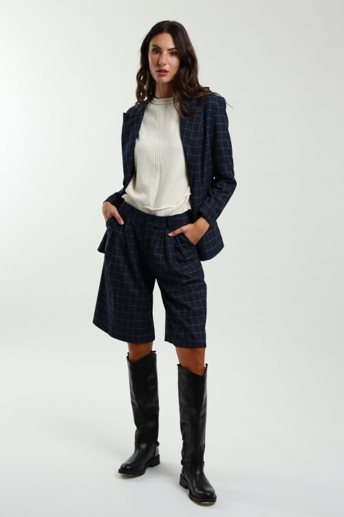 Susy Mix Bermuda Check Moda