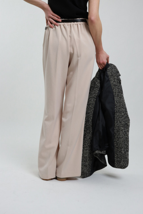 Susy Mix Pantaloni Gamba Dritta con Cintura Grande vendita