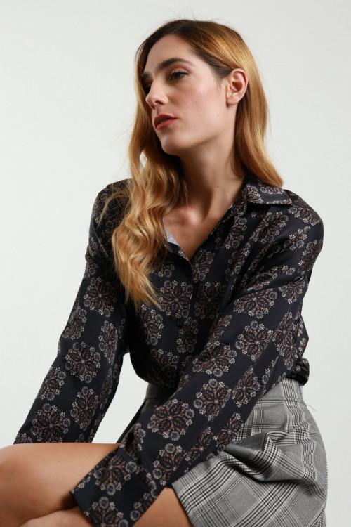 Susy Mix Camicia Over Damascata Shopping Online
