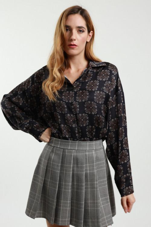 Susy Mix Camicia Over Damascata Shopping Online