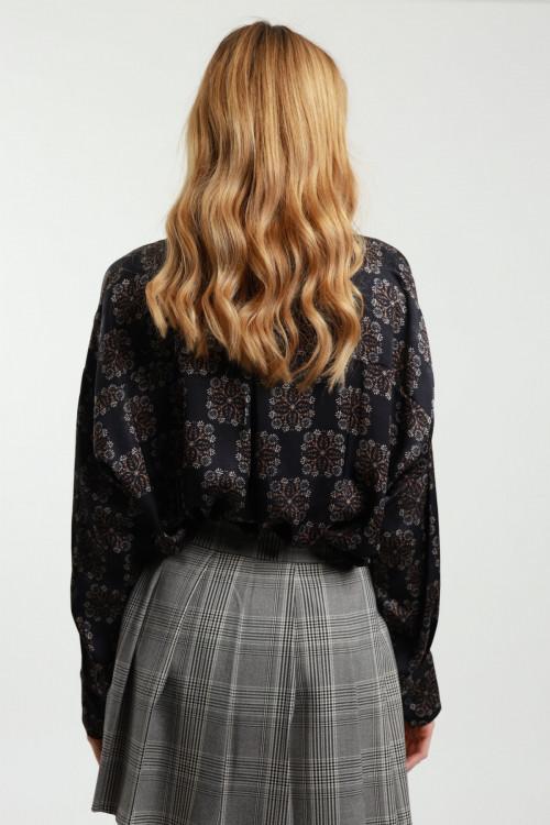 Susy Mix Camicia Over Damascata Shopping Online
