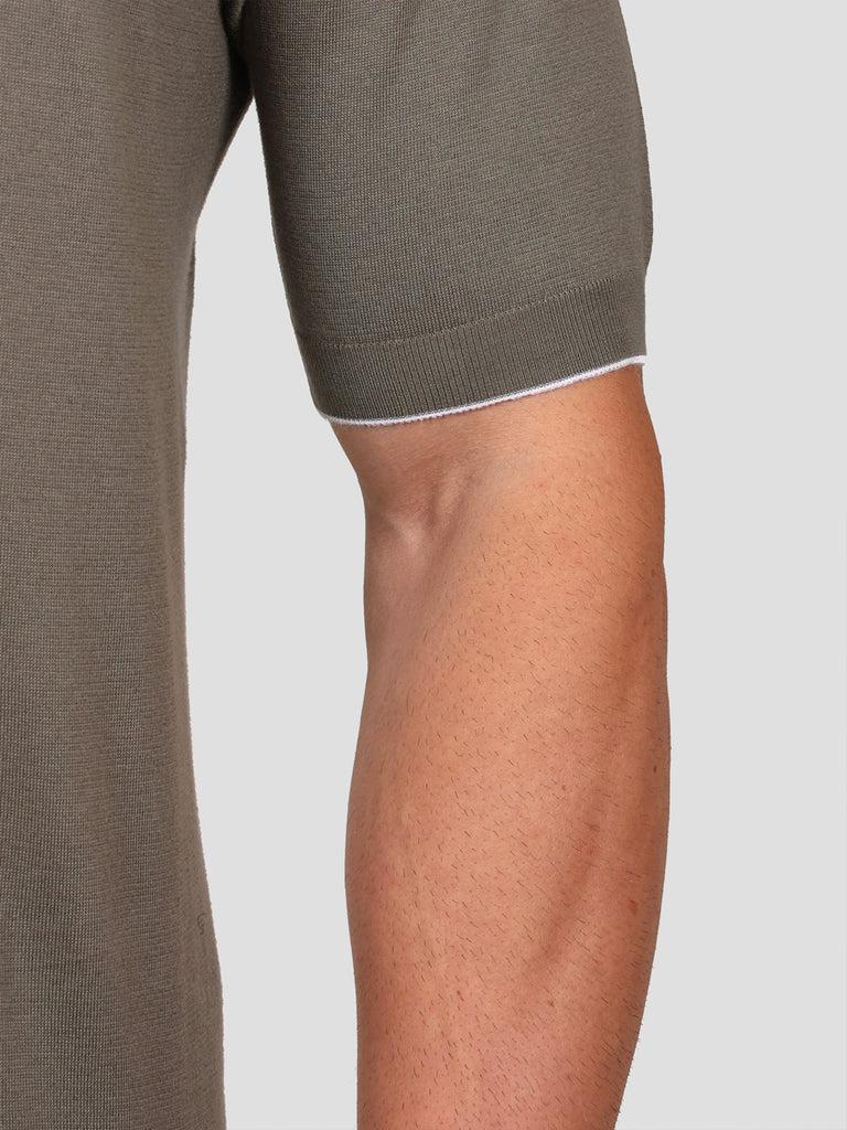 Svevo Maglia Polo 100% Cotone Supersoft Grigia e Bianca Offerta