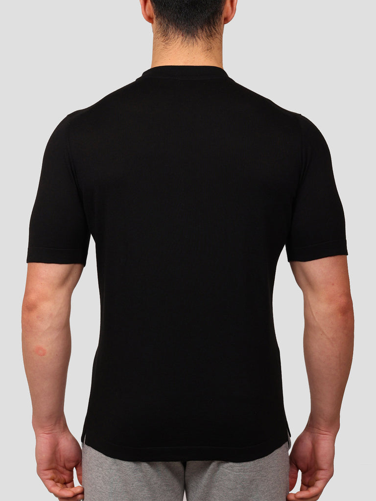 Svevo Girocollo 100% Cotone Supersoft Nero 2025