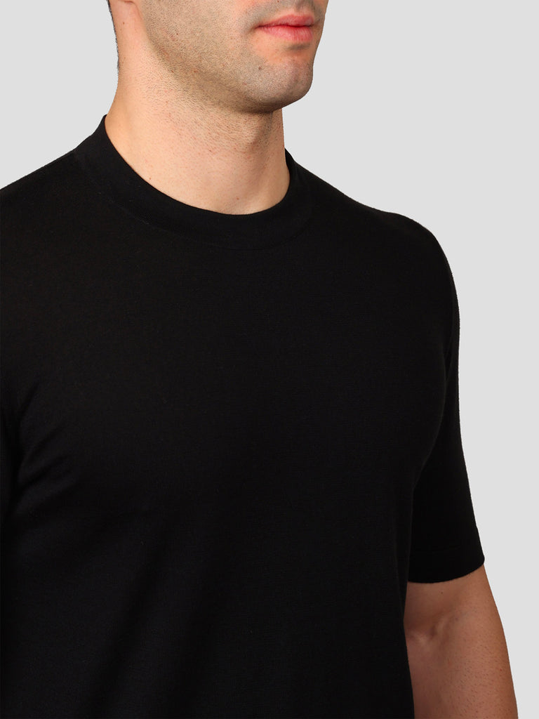 Svevo Girocollo 100% Cotone Supersoft Nero 2025