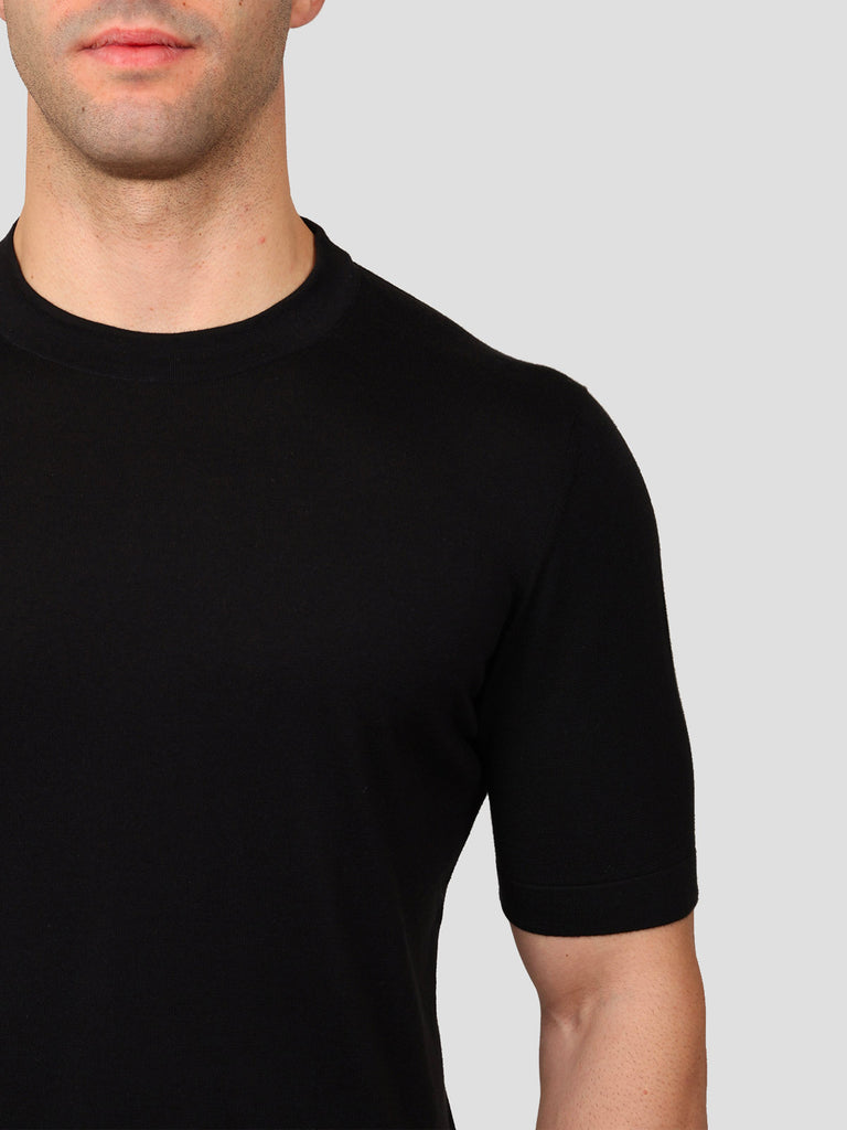Svevo Girocollo 100% Cotone Supersoft Nero 2025