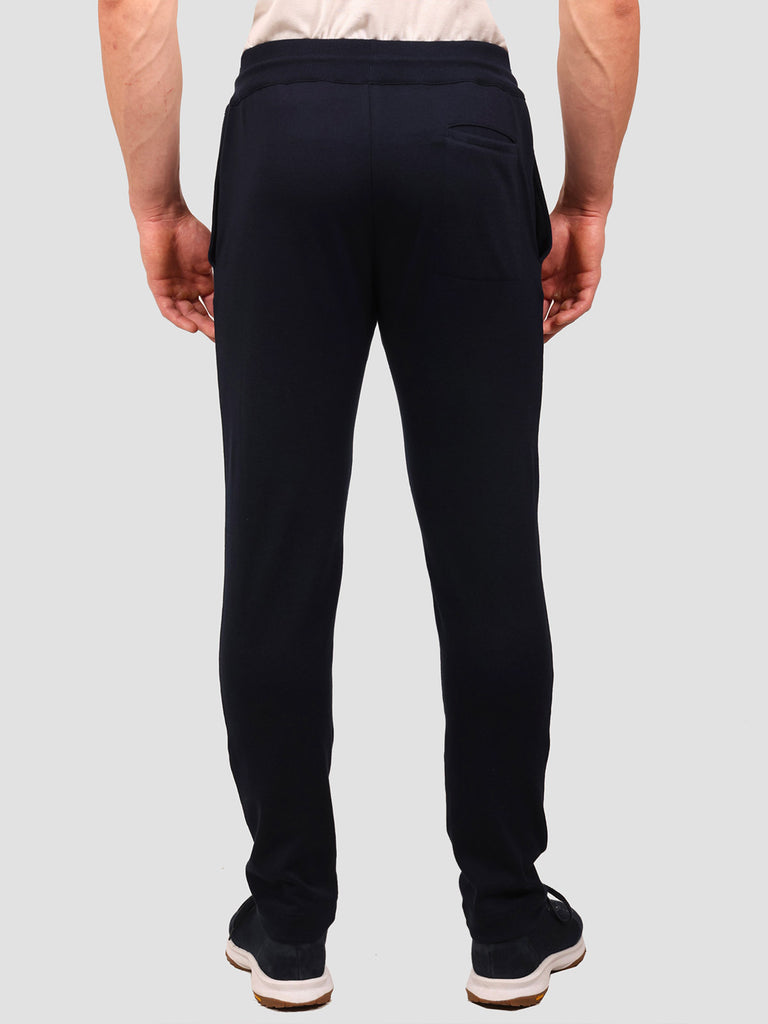 Svevo Pantaloni 100% Cotone Supersoft Blu Negozi Online