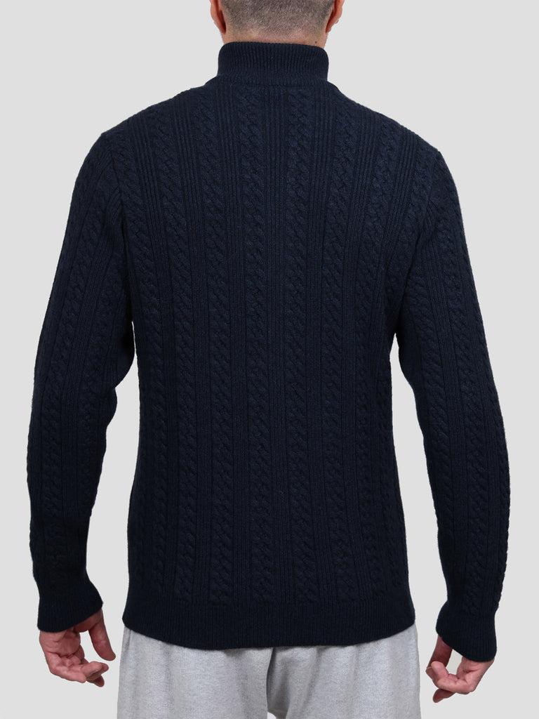 Svevo Giubbotto 100% Cashmere Blu Fino Al -60%