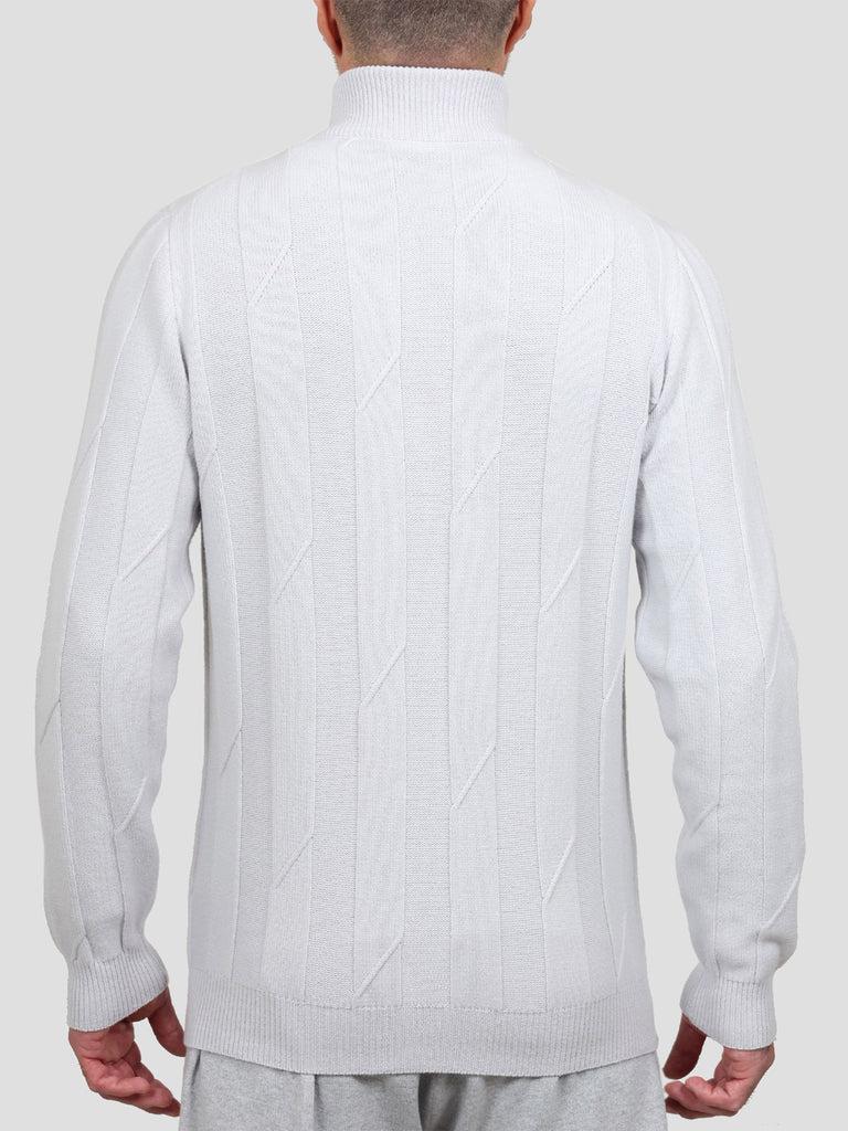 Svevo Giubbotto 100% Lana Grigio Chiaro Convenienza