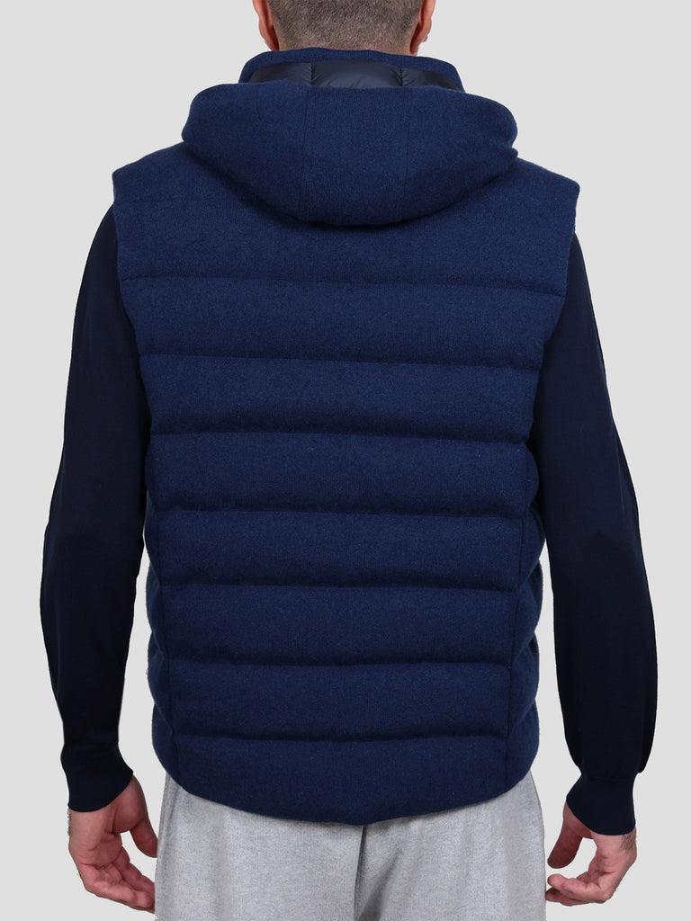 Svevo Giubbotto con zip in Cashmere Blu Novità