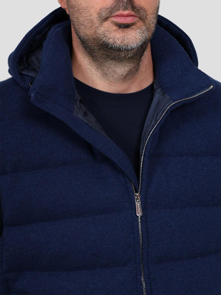 Svevo Giubbotto con zip in Cashmere Blu Novità