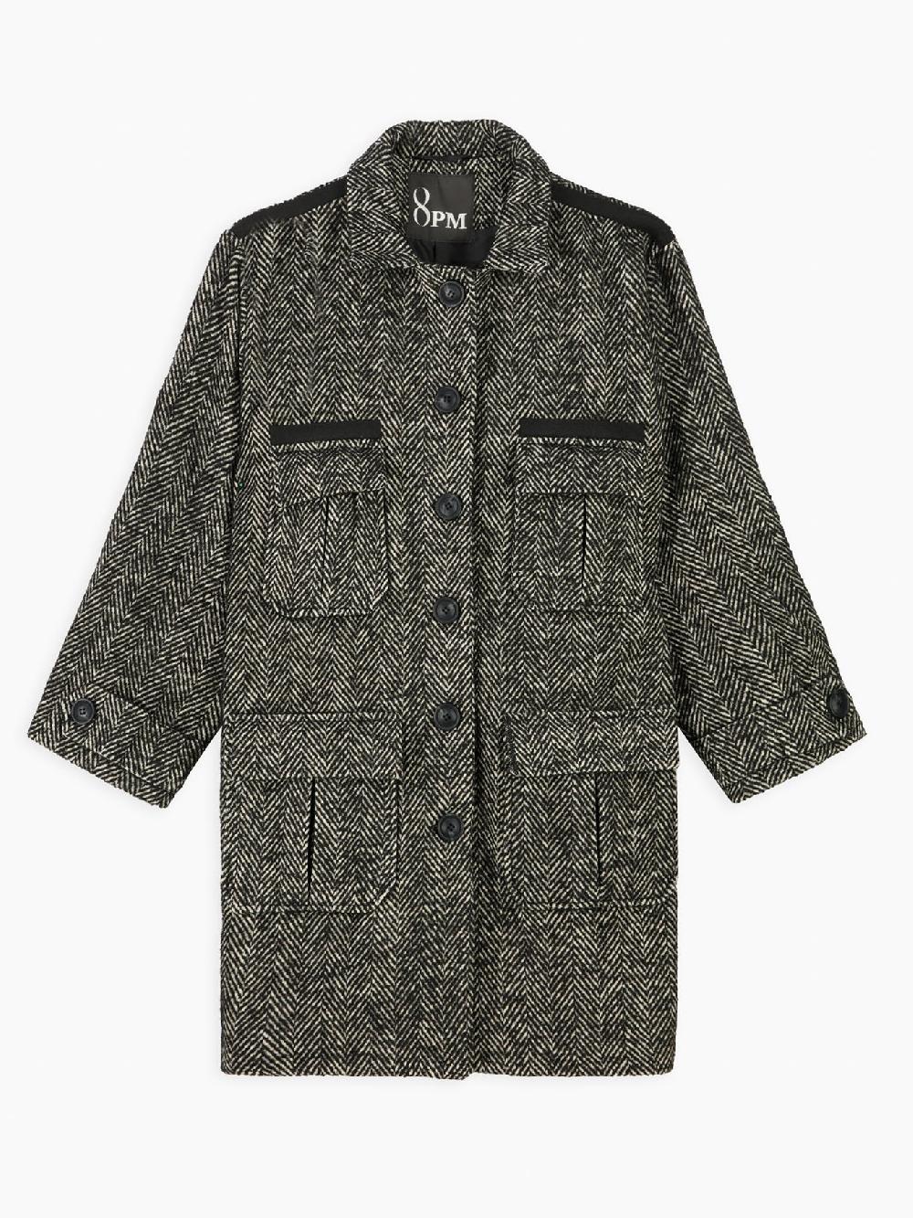 8pm Adams Cappotto Consegna Veloce